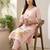 Women Floral Embroidered Regular Thread Work Kurta with Trousers