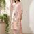 Women Floral Embroidered Regular Thread Work Kurta with Trousers