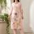 Women Floral Embroidered Regular Thread Work Kurta with Trousers