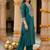 Women Ethnic Motifs Embroidered Regular Liva Kurta with Trousers