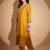 Women Ethnic Motifs Embroidered Regular Sequinned Kurta with Trousers