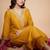 Women Ethnic Motifs Embroidered Regular Sequinned Kurta with Trousers