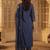 Women Paisley Embroidered Regular Sequinned Kurta with Trousers & With Dupatta