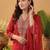 Women Paisley Embroidered Regular Sequinned Liva Kurta with Trousers & With Dupatta