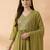Women Ethnic Motifs Embroidered Regular Mirror Work Kurta with Trousers & With Dupatta