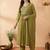 Women Ethnic Motifs Embroidered Regular Mirror Work Kurta with Trousers & With Dupatta