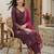 Women Ethnic Motifs Embroidered Regular Sequinned Liva Kurta with Trousers & With Dupatta