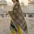 Women Ethnic Motifs Printed Regular Thread Work Kurta with Trousers & With Dupatta