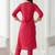 Women Ethnic Motifs Embroidered Regular Mirror Work Kurta with Trousers