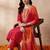 Women Ethnic Motifs Regular Kurta with Trousers & With Dupatta