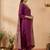 Women Ethnic Motifs Embroidered Regular Kurta with Trousers & With Dupatta