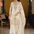 Women Paisley Embroidered Regular Beads and Stones Kurta with Palazzos & With Dupatta