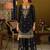 Women Paisley Embroidered Regular Beads and Stones Kurta with Palazzos & With Dupatta