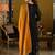 Women Paisley Embroidered Regular Beads and Stones Kurta with Palazzos & With Dupatta