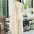 Women Ethnic Motifs Embroidered Panelled Sequinned Kurta with Palazzos & With Dupatta
