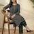 Women Floral Embroidered Regular Sequinned Kurta with Palazzos