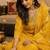 Women Ethnic Motifs Embroidered Regular Sequinned Kurta with Trousers & With Dupatta