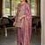 Women Floral Embroidered Panelled Sequinned Kurta with Trousers & With Dupatta