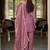 Women Floral Embroidered Panelled Sequinned Kurta with Trousers & With Dupatta