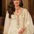 Women Floral Embroidered Panelled Beads and Stones Kurta with Trousers & With Dupatta