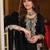 Women Paisley Embroidered Regular Sequinned Kurta with Trousers & With Dupatta
