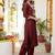 Women Ethnic Motifs Embroidered Regular Liva Kurta with Trousers