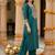 Women Ethnic Motifs Embroidered Regular Liva Kurta with Trousers