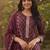 Women Ethnic Motifs Embroidered Regular Sequinned Kurta with Trousers & With Dupatta