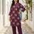 Ethnic Motifs Printed Mandarin Collar Pure Cotton Kurta With Trousers