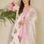 Women Floral Printed Regular Pure Cotton Kurta with Trousers & With Dupatta