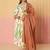 Women Floral Printed Empire Pure Cotton Kurta with Trousers & With Dupatta