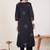 Women Ethnic Motifs Printed Regular Thread Work Pure Cotton Kurta with Trousers