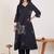 Women Ethnic Motifs Printed Regular Thread Work Pure Cotton Kurta with Trousers