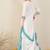 Women Floral Embroidered Regular Thread Work Pure Cotton Kurta with Trousers & With Dupatta