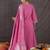 Women Floral Embroidered Regular Thread Work Pure Cotton Kurta with Trousers & With Dupatta