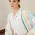Women Floral Embroidered Regular Thread Work Pure Cotton Kurta with Trousers & With Dupatta
