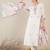 Women Floral Embroidered Regular Thread Work Pure Cotton Kurta with Trousers & With Dupatta