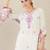 Women Floral Embroidered Regular Thread Work Pure Cotton Kurta with Trousers & With Dupatta