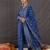 Women Ethnic Motifs Printed Regular Sequinned Pure Cotton Kurta with Trousers & With Dupatta