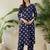 Women Ethnic Motifs Printed Regular Sequinned Pure Cotton Kurta with Palazzos
