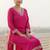 Women Ethnic Motifs Embroidered Regular Sequinned Kurta with Trousers