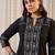 Women Ethnic Motifs Printed Regular Mirror Work Pure Cotton Kurta with Trousers