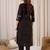 Women Ethnic Motifs Printed Regular Mirror Work Pure Cotton Kurta with Trousers