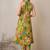 Women Floral Printed Regular Pure Cotton Kurta with Trousers