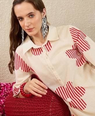 Women Floral Printed Regular Pure Cotton Kurta with Trousers 3