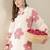 Women Floral Printed Regular Pure Cotton Kurta with Trousers