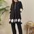 Women Printed Regular Beads and Stones Pure Cotton Kurta with Trousers