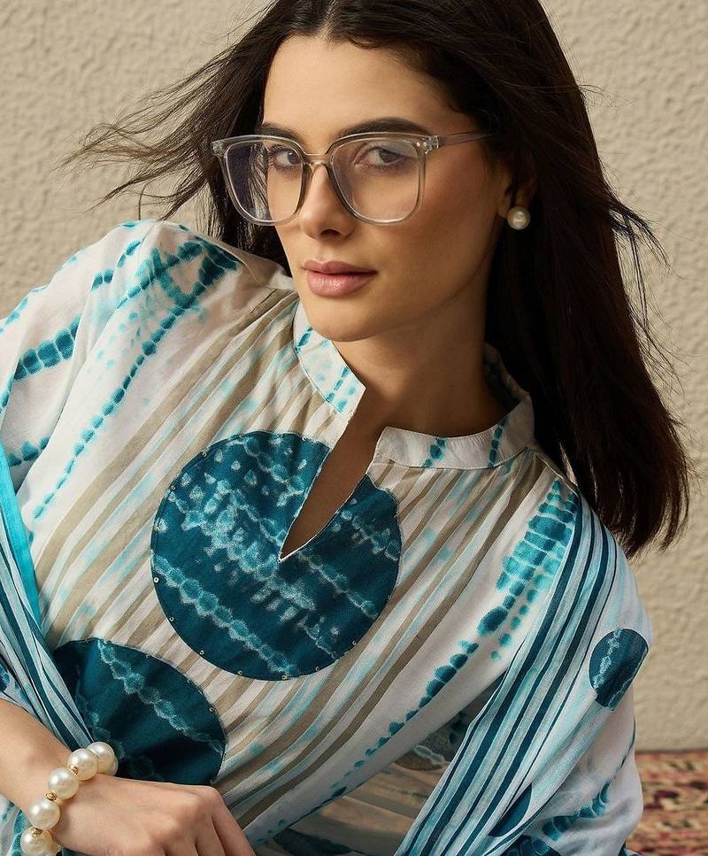 Women Printed Regular Pure Cotton Kurta with Trousers & With Dupatta