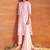 Women Printed Regular Linen Kurta with Trousers & With Dupatta
