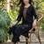 Women Ethnic Motifs Embroidered Regular Thread Work Kurta with Trousers